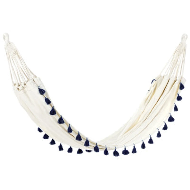 Image of Beliani Hammock Vercelli Cotton Dark Blue
