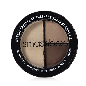 image of SmashboxPhoto Edit Eye Shadow Trio - # Nudie Pic Medium (Hazelnut, Wheat, Cashew Outside 3.2g/0.11oz