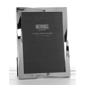 Image of Polished Silver Twist 5x7 Frame