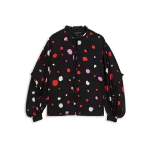 Image of Ted Baker Sunrai Frilled Blouse - Black