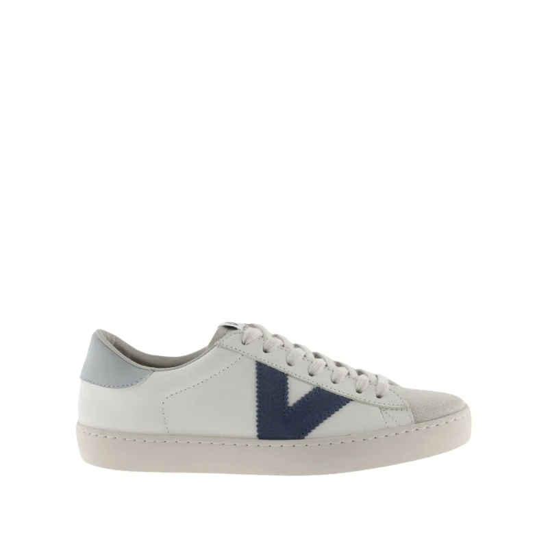 Image of Victoria Leather Trainers Victoria berlin constraste Bleu Female 35
