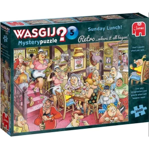 Image of Jumbo Wasgij 5 Sunday Lunch - 1000 Piece Jigsaw