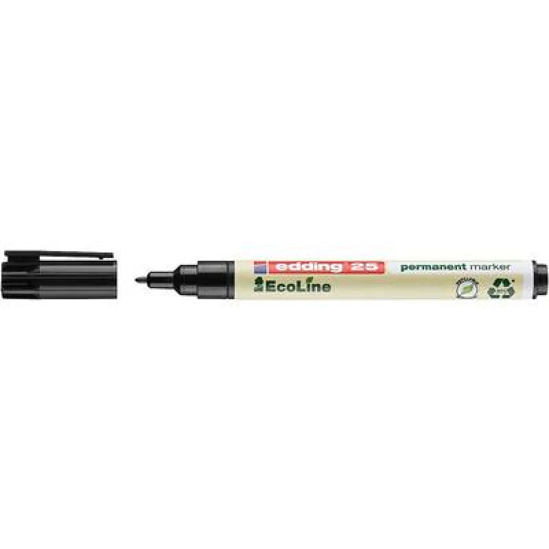 Image of Edding Edding 25 EcoLine 4-25001 Permanent marker Black waterproof: Yes 4-25001