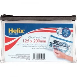 image of Helix PVC Pencil Case 200 mm x 125mm