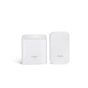 image of Tenda Nova MW5-2 Whole Home WiFi Mesh Router System UK Plug