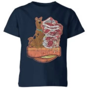 Image of Scooby Doo Munchies Kids T-Shirt - Navy - 3-4 Years - Navy