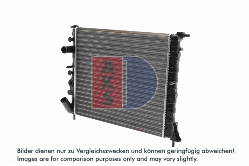 Image of AKS DASIS 180240N Engine radiator Mechanically jointed cooling fins Radiator,engine cooling (470)
