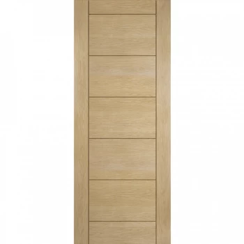 Image of JELD-WEN Curated Oregon Ladder Unfinished Oak Internal Door - 1981mm x 686mm (78 inch x 27 inch)