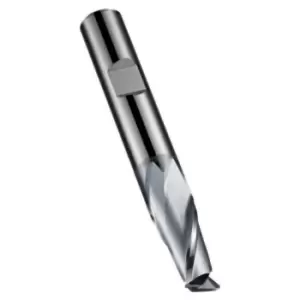 Image of Solid Carbide Alcrona High Perf Mult-App 2 Flute Slot Drill, Short Length Din 6527 L 10.00 Mm