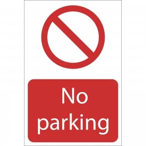 Image of Draper No Parking Sign 200mm 300mm Standard