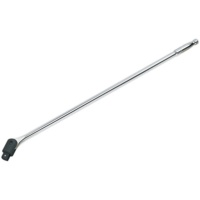 Image of Loops 1000mm Breaker Pull Bar - 1" Sq Drive Knuckle - Spring Loaded Socket Retention Multi