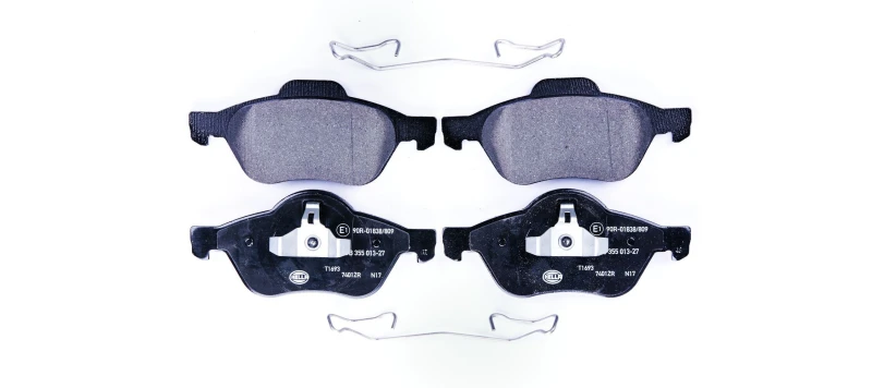 Image of HELLA Brake pad set HELLA 8DB 355 013-271