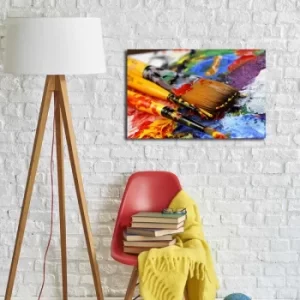 Image of 4570YBC-01 Multicolor Decorative Canvas Painting