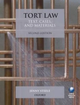 Image of Tort Law by Jenny Steele Paperback