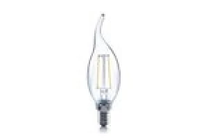 Image of Integral Candle Filament Flame Tip Omni Lamp E14 2W 23W 2700K 230lm Non-Dimmable 300 deg Beam Angle