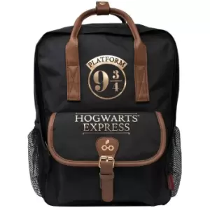 Image of Harry Potter Platform 9 3/4 Backpack (one Size, Black/Brown)