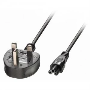 Image of Lindy 30461 power cable Black 3m C5 coupler
