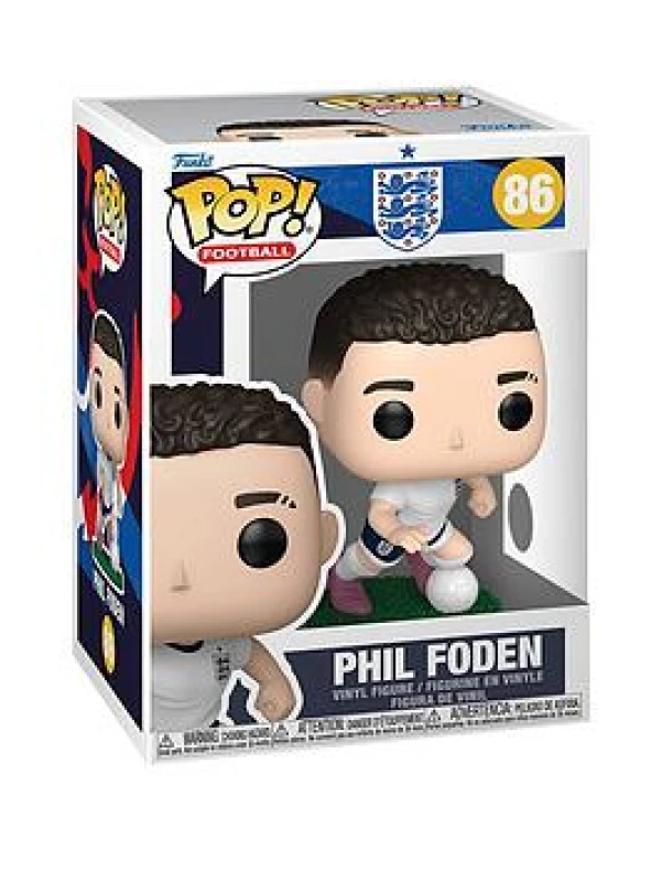 Image of Funko POP! Football: England - Phil Foden - Collectable Vinyl Figure - Gift Idea - Official Merchandise - Toys For Kids & Adults - Model Figure for Co