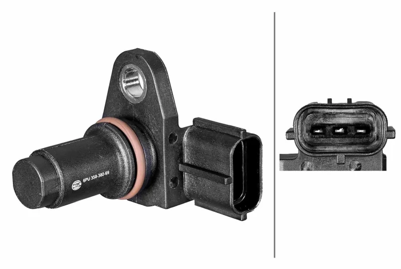 Image of HELLA Camshaft position sensor HELLA 6PU 358 380-691