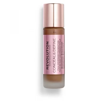 Image of Makeup Revolution Conceal & Define Foundation F14