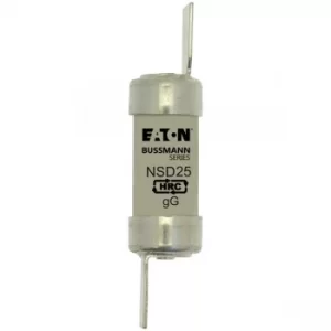 Bussmann NSD25 25A 550VAC BS88 Blade Tag F1 British Standard Fuse