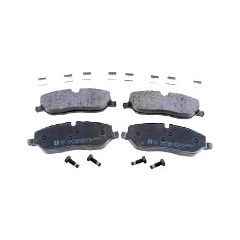 Image of ZIMMERMANN 24191.180.2 Brake pad set Front Axle, prepared for wear warning indicator, Photo corresponds to scope of supply, with bolts/screws Brake P
