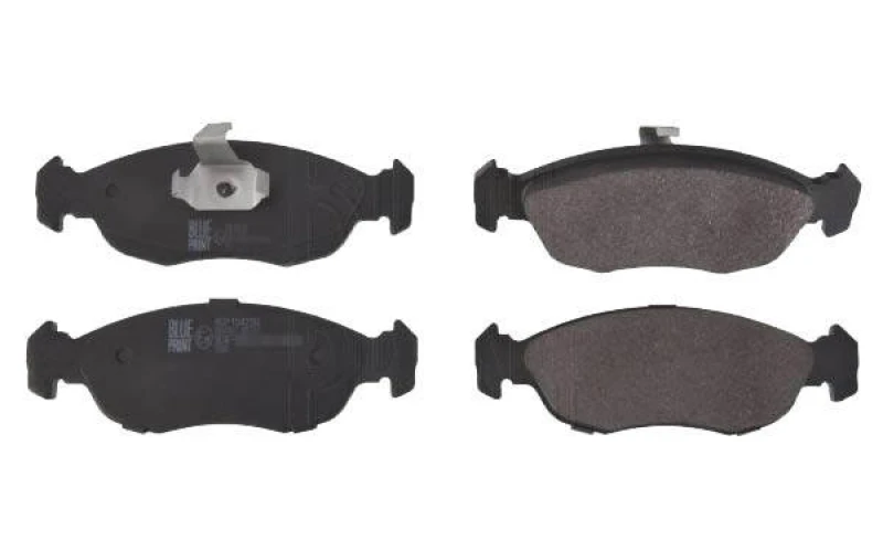Image of Blue PRINT ADP154256 Brake pad set Front Axle, with anti-squeak plate Brake Pad Set,disc brake (402)