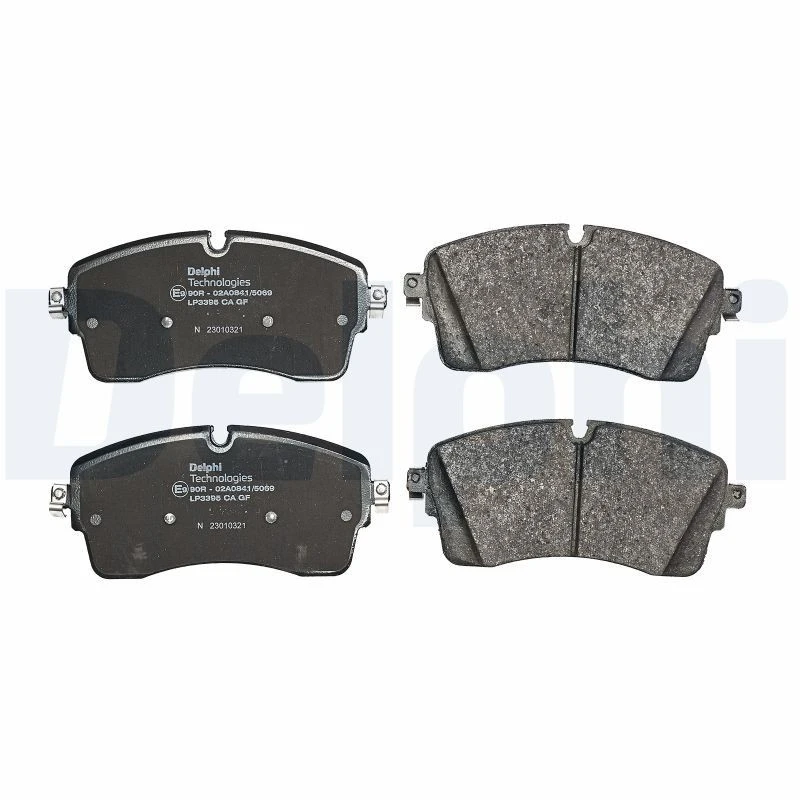 Image of DELPHI Brake pad set DELPHI LP3395