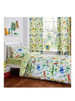 Image of Bedlam Jungle Animals Duvet Set - Junior