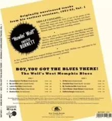 Image of Boy, You Got the Blues There!: The Wolf's West Memphis Blues