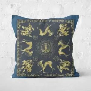 Image of Decorsome x Fantastic Beasts Scenic Creatures Square Cushion - 40x40cm - Soft Touch