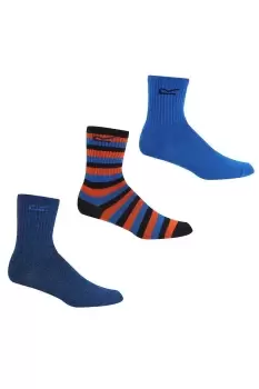 image of 'Outdoor' Comfortable 3 Pair Socks