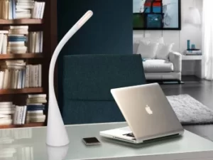Image of Lain Integrated LED Table Lamp White