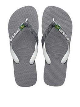 Image of HAVAIANAS Brasil Mix Flip Flop, Multi, Size 11-12, Men