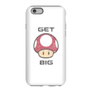 Image of Nintendo Super Mario Get Big Mushroom Phone Case - iPhone 6 - Tough Case - Gloss