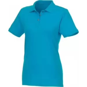 Elevate Womens/Ladies Beryl Short Sleeve Organic Polo Shirt (XS) (Blue)