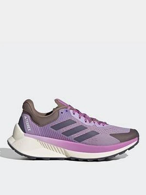 Image of Womens trail running shoes adidas Terrex Soulstride Flow Violet Female 38