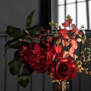 Image of Crossland Grove Pom Pom Spray Crimson (3Pk) 650Mm