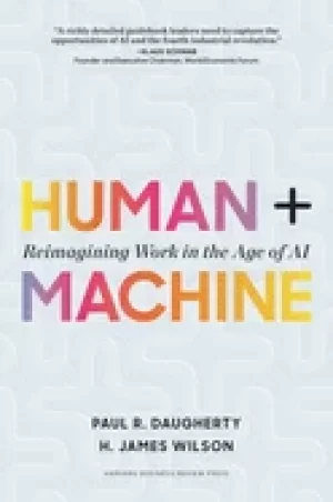 Image of human machine reimagining work in the age of ai