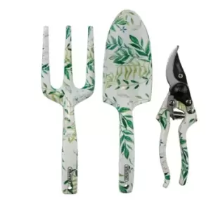 Image of Draper Garden Tool Set with Floral Pattern (3 Piece)
