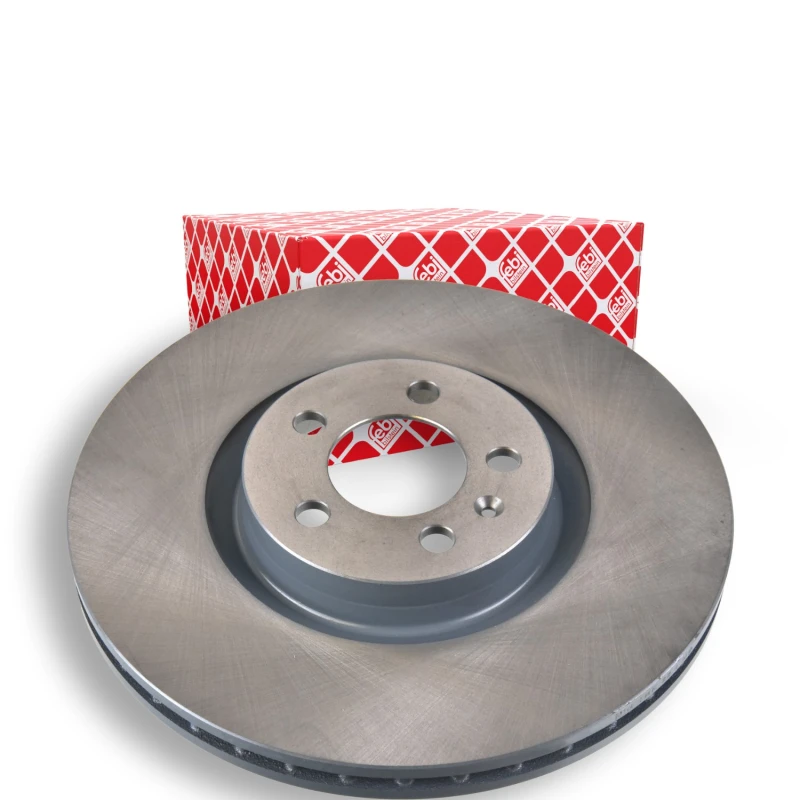 Image of FEBI BILSTEIN 174449 Brake disc Front Axle, internally vented, Coated Brake Disc (82)