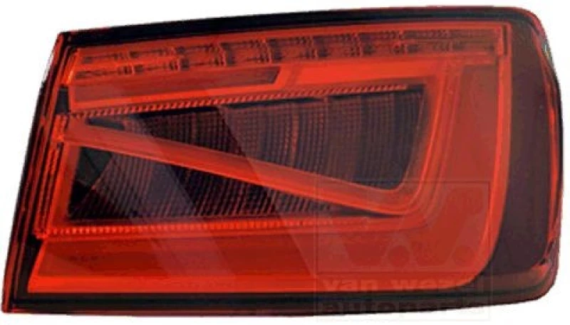 Image of VAN WEZEL Rear light VAN WEZEL 0337936