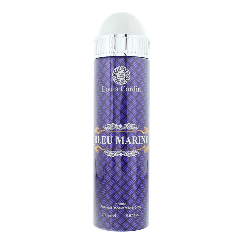 Image of Louis Cardin Bleu Marine Homme Perfumed Deodorant Body Spray 200ml