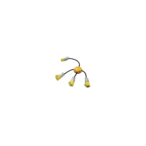 Image of Defender Power And Light Defender Spider Pod Power Splitter 110V
