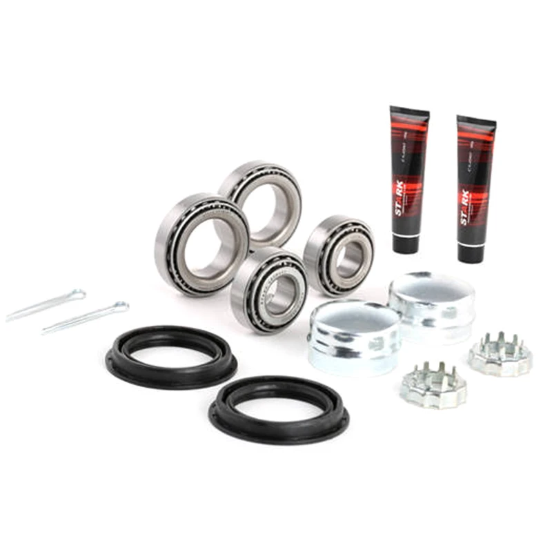 Image of STARK SKWB-0180782 Wheel bearing kit Rear Axle, Contains two wheel bearing sets Wheel Bearing Kit (654)