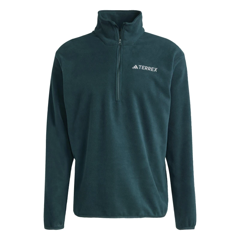 Image of adidas Terrex Multi Essentials 1/2 Zip Fleece Jacket Ivy Green male XL