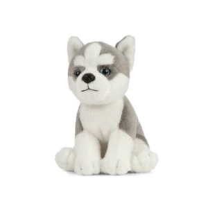 Image of Living Nature Soft Toy - Plush Husky Puppy (16cm)