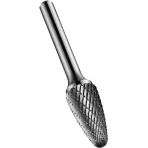 Image of P811 16.0X6.0MM Carbide Bright Ball Nosed Tree Burr