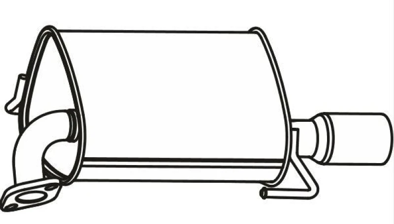 Image of Rear silencer VEGAZ SAS-86