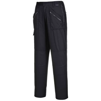 image of Portwest S687BKRL - sz L Ladies Action Trousers - Black